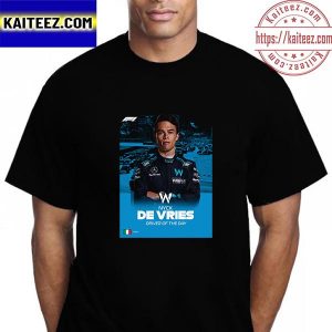 Nyck de Vries Is F1 Driver Of The Day In Italian GP Vintage T-Shirt