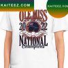 OFFICIAL OLE MISS REBELS HELMET 2022 NATIONAL CHAMPIONS T-SHIRT