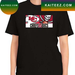 Official Kansas City Chiefs vs Tampa Bay Buccaneers 2022 Game day T-shirt
