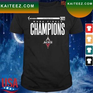 Official Las Vegas Aces 2022 WNBA Finals Champions T-shirt