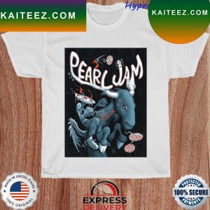 Official Pearl Jam Hamilton even T-shirt
