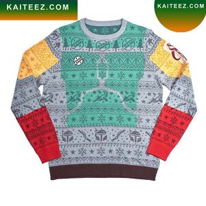 Official Star Wars Boba Fett Star Wars Christmas Ugly Sweater
