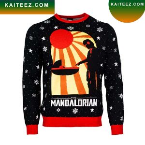 Official Star Wars The Mandalorian Star Wars Christmas Ugly Sweater