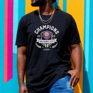 Orlando City Lamar Hunt US Open Cup Champions 2022 Gift T-shirt