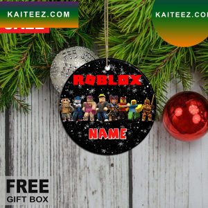 Personalized Roblox Ornament Gift For Friends Ornament