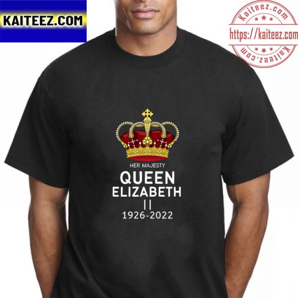 RIP Her Majesty Queen Elizabeth II Alexandra Mary Vintage T-Shirt