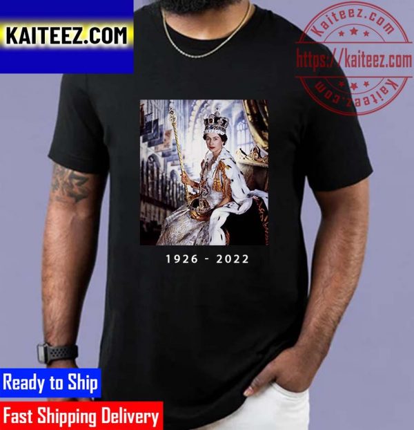 RIP Queen Elizabeth II 1926 2022 Dies Aged 96 Vintage T-Shirt