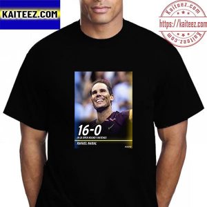 Rafael Nadal Never Lost In US Open Round 1 Matches Vintage T-Shirt