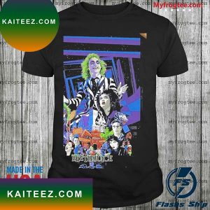 Retro halloween beetlejuice horror movie T-shirt