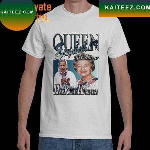 Rip Queen Elizabeth Vintage Style Royal Politics British T-shirt