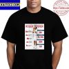 Roger Federer Is GOAT Of Tennis Retirement Vintage T-Shirt