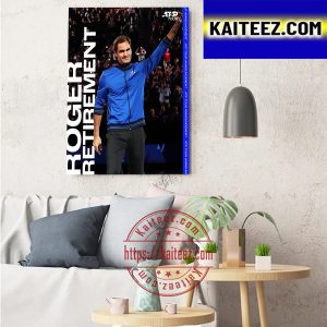 Roger Federer Historic Career Art Decor Poster Canvas