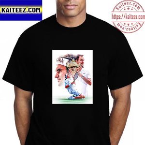 Roger Federer Retirement Thank You All Vintage T-Shirt