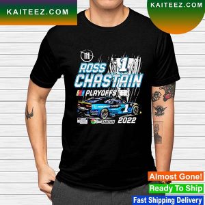 Ross Chastain Trackhouse Racing Team Collection Black 2022 NASCAR Cup Series Playoffs T-shirt