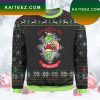 Santa Grinch Hate Loa The Entiredly Grinch Christmas Ugly Sweater