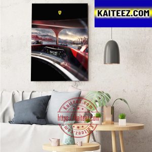 Scuderia Ferrari F1 Poster Art Decor Poster Canvas