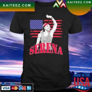 Serena Williams Retirement With USA Flag T-Shirt