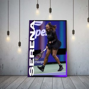 Serena Williams The Best Greatest Ever Simply Goat Poster Canvas