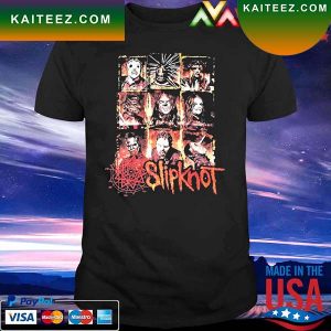 Slipknot Horror Movie Rock Band Music Halloween T-shirt