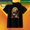 Snoopy and Charlie Brown Pumpkin Seattle Mariners Halloween Moon T-shirt