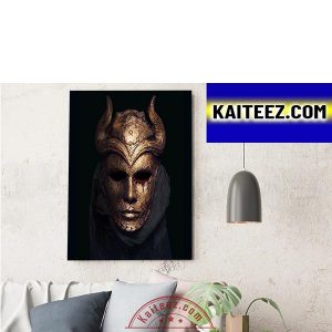 Sons Of The Harpy Mask In House Of The Dragon Decorations Poster Canvas