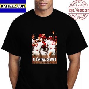 St Louis Cardinals 2022 NL Central Champions Vintage T-Shirt
