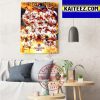 Tampa Bay Buccaneers Stay Safe Florida Art Decor Poster Canvas