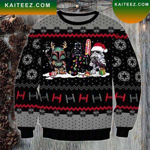 Star War Chibi Star Wars Christmas Ugly Sweater