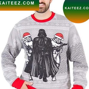 Star Wars Darth Vader And Stormtrooper Elves Star Wars Christmas Ugly Sweater