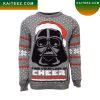 Star Wars Darth Vader Stormtrooper Heads At-At Red  Star Wars Christmas Ugly Sweater