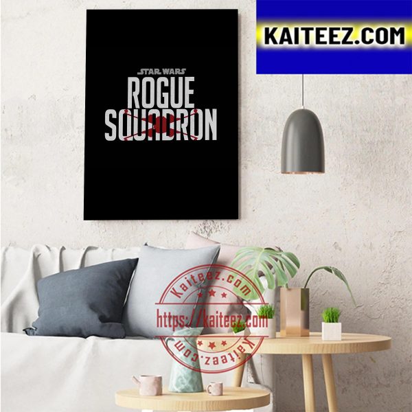 Star Wars Rogue Squadron Art Decor Poster Canvas