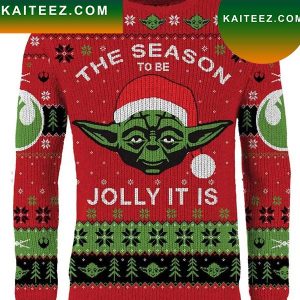 Star Wars The Season to Be Jolly Star Wars Christmas Ugly Sweater