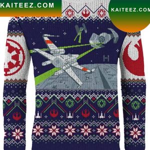 Star Wars X-Wing V Tie Fighter Star Wars Christmas Ugly Sweater