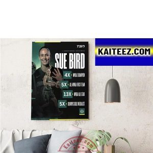 Sue Bird Retirement A Career Of Greatness Decorations Poster Canvas