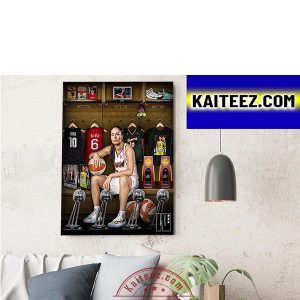 Sue Bird Seattle Storm Ends WNBA Career Decorations Poster Canvas