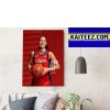 Sue Bird Seattle Storm Ends WNBA Career Decorations Poster Canvas