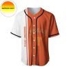 Texas Longhorns baseball Orange Pattern Baseball Jersey