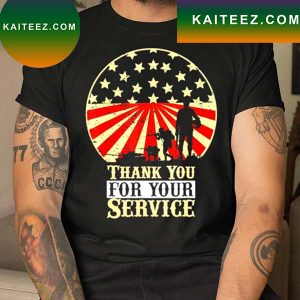 Thank you for your service veterans day 2022 T-shirt