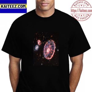 The Cartwheel Galaxy From The James Webb Space Telescope JWST Vintage T-Shirt