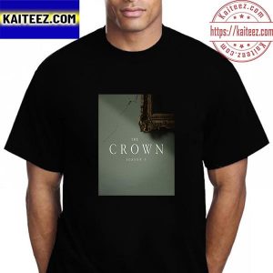 The Crown Season 5 Poster Movie Vintage T-Shirt