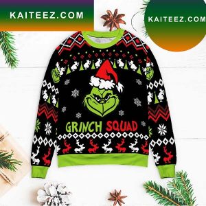 The Grinch Squad funny Grinch Christmas Ugly Sweater
