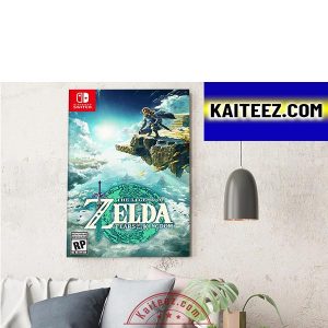 The Legend Of Zelda Tears Of The Kingdom Decorations Poster Canvas