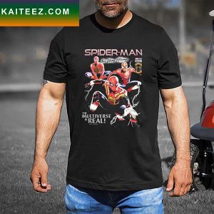 The Multiverse Is Real Spider-man No Way Home Comics Art Unisex T-shirt