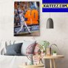 The Los Angeles Rams Bobby Wagner 1400+ Career Tackles Art Decor Poster Canvas