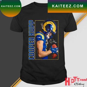 The Rams Cooper Kupp Signed Los Angeles Rams T-Shirt