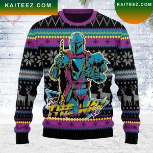 This Is The Way  Star Wars Christmas Ugly Sweater
