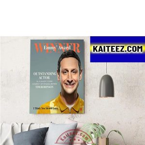 Tim Robinson Winner Emmy Award Outstanding Actor Decorations Poster Canvas
