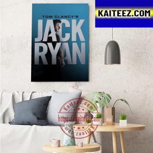 Tom Clancy As Jack Ryan Season 3 Art Decor Poster Canvas