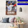 Toronto Blue Jays Clinched 2022 MLB Postseason Art Decor Poster Canvas