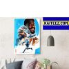 Trevor Baptiste Is 2022 PLL Faceoff Athlete Of The Year Decorations Poster Canvas